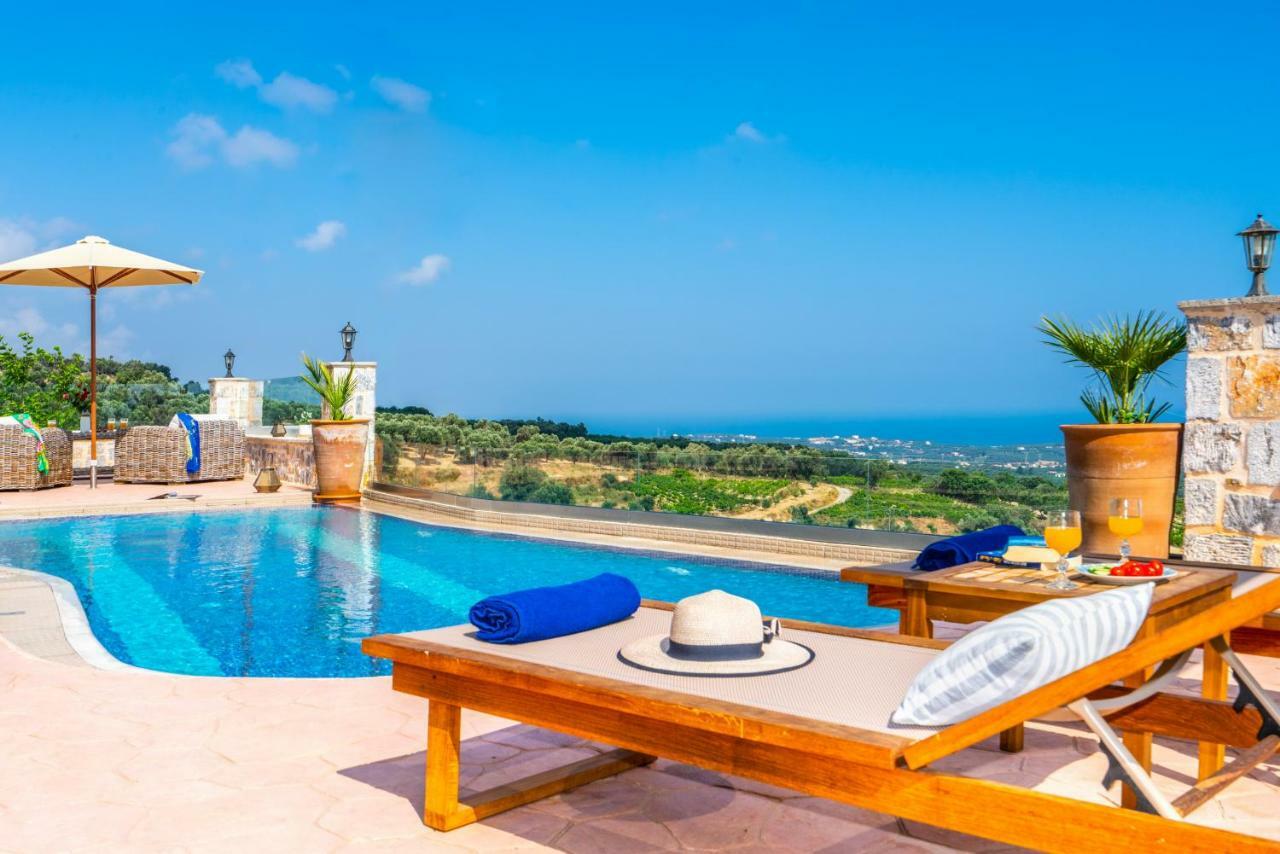 New Villa Kantifes 4 Families Or Couples With Private Pool & Bbq Kirianna Exteriör bild