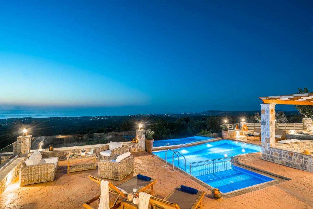 New Villa Kantifes 4 Families Or Couples With Private Pool & Bbq Kirianna Exteriör bild